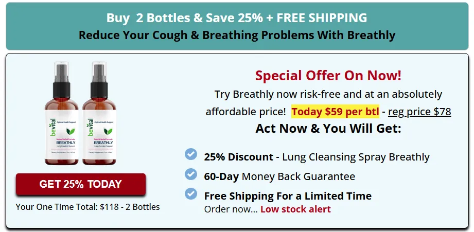 Breathly Buy 2 Bottles